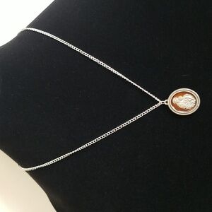 New Silver St Anthony Medal Necklace